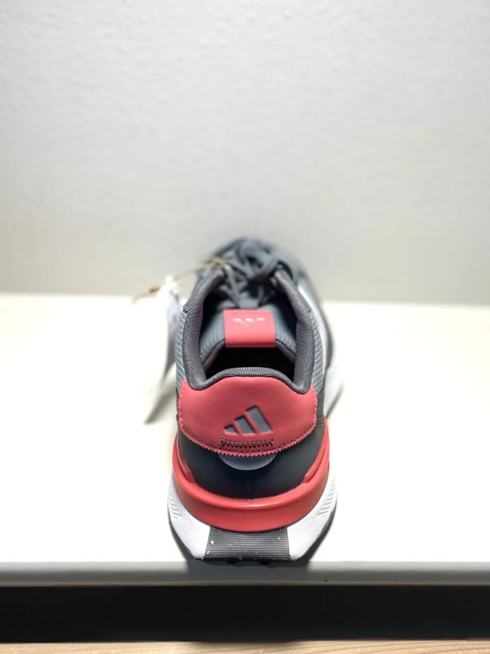 NEW Adidas S2G 24 Golf Shoes IF0340 Grey Three White Preloved Scarlet 8.5 Wide